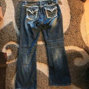 Miss Me Bootcut Relaxed Fit Size 29. 30” inseam